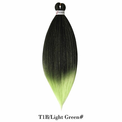 26inch Pre Stretched Ombre Braiding Hair Jumbo Braid Hair Perm Yaki Ez Braid Synthetic Hair Extensions for Crochet Twist