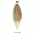 26inch Pre Stretched Ombre Braiding Hair Jumbo Braid Hair Perm Yaki Ez Braid Synthetic Hair Extensions for Crochet Twist