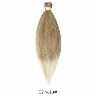 26inch Pre Stretched Ombre Braiding Hair Jumbo Braid Hair Perm Yaki Ez Braid Synthetic Hair Extensions for Crochet Twist