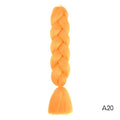 Hair Braid Synthetic Hair Extensions Jumbo False Braid Ombre Braiding Hair Pink Grey Blue Color