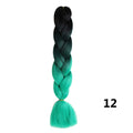 Sambraid 24 Inch Ombre Jumbo Braiding Hair For Jumbo Braids 100g/Pack False Hair Synthetic Crochet Braids Hair Extensions