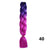 Sambraid 24 Inch Ombre Jumbo Braiding Hair For Jumbo Braids 100g/Pack False Hair Synthetic Crochet Braids Hair Extensions