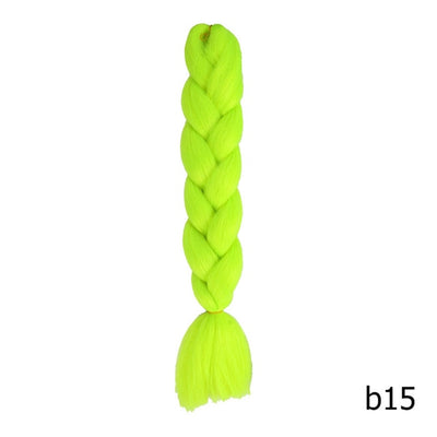 Sambraid 24 Inch Ombre Jumbo Braiding Hair For Jumbo Braids 100g/Pack False Hair Synthetic Crochet Braids Hair Extensions