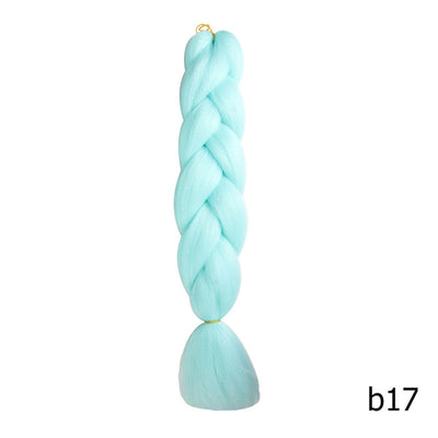 Sambraid 24 Inch Ombre Jumbo Braiding Hair For Jumbo Braids 100g/Pack False Hair Synthetic Crochet Braids Hair Extensions