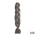 Sambraid 24 Inch Ombre Jumbo Braiding Hair For Jumbo Braids 100g/Pack False Hair Synthetic Crochet Braids Hair Extensions