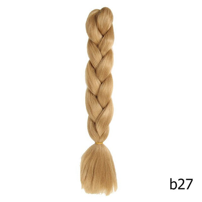 Sambraid 24 Inch Ombre Jumbo Braiding Hair For Jumbo Braids 100g/Pack False Hair Synthetic Crochet Braids Hair Extensions