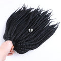 Luxury For Braiding 12" 12strands/pack 4packs/lot  Ombre Brown Crochet Braids Mambo Twist Synthetic Hair Extensions