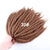 Luxury For Braiding 12" 12strands/pack 4packs/lotOmbre Brown Crochet Braids Mambo Twist Synthetic Hair Extensions